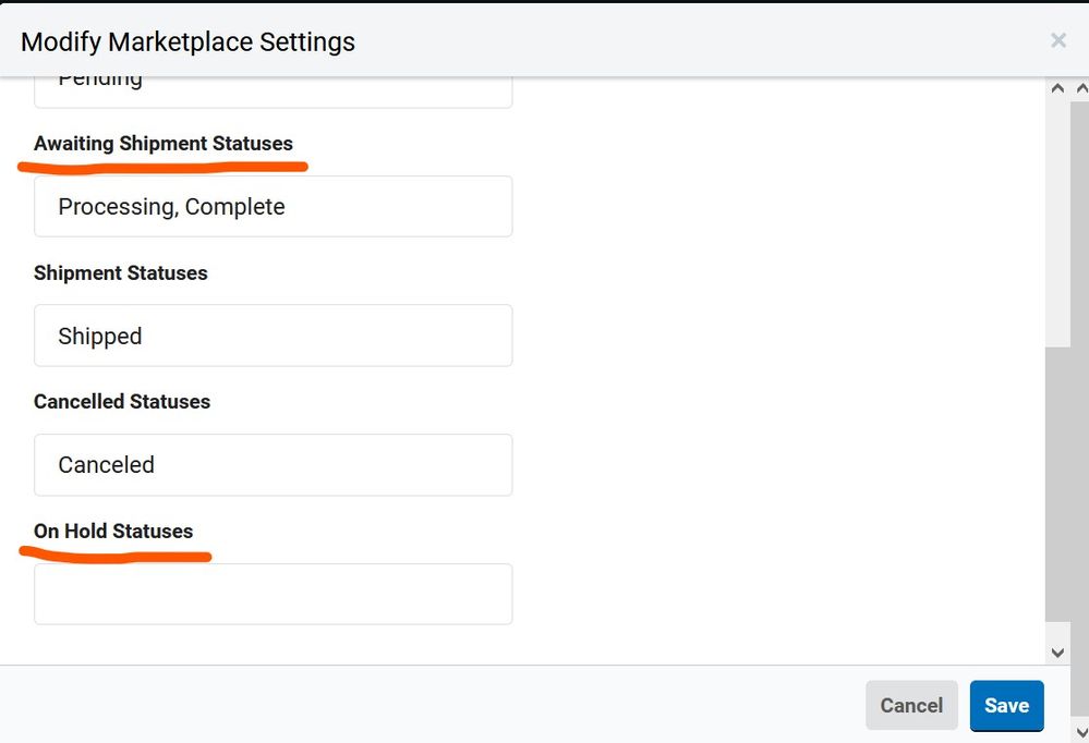 Settings > Store Setup > Edit Store Details > Edit OpenCart Settings (bottom of General tab)